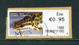 IRELAND - 2012  Post And Go/ATM Label  Smooth Newt  Used On Piece As Scan - Viñetas De Franqueo (Frama)