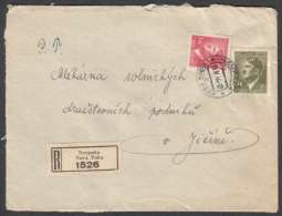 BuM0953 - Böhmen Und Mähren (1944) Neupaka - Nova Paka / Jitschin - Jicin (R-letter) Tariff: 4,20K (stamp: Adolf Hitler) - Brieven En Documenten