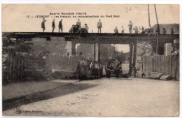 JEUMONT : Les Travaux De Reconstruction Du Pont Noir  ( Plan Animé ) - Jeumont