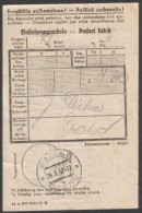 BuM0979 - Böhmen Und Mähren (1942) Watzau - Vacov (Postal Receipt) Form: 12 A (IV-1941) E.B. - Briefe U. Dokumente