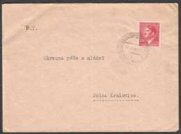 BuM0995 - Böhmen Und Mähren (1944) Bochdanetsch Bei Sbraslawitz - Bohdanec U Zbraslavic (letter) Tariff: 1,20K - Brieven En Documenten