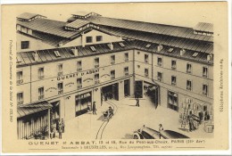 Carte Postale Ancienne Paris 3ème - Guenet & Abbat, 13 Et 15 Rue Du Pont Aux Choux - Industrie, Cuivrerie, Tolerie - Paris (03)