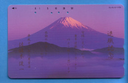 Japan Japon Télécarte  Telefonkarte  Phonecard  Teleca    Nr. 110 -  259    Berg - Mountains