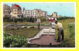 * Bredene (Oostende - Ostende - Kust - Littoral) * (Edit O. Poppe Mathys) Golf Miniature, Sport, CPA, Jeu, Match, Rare - Bredene