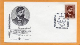 Argentina 1963 FDC - FDC