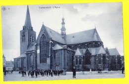 * Turnhout (Antwerpen - Anvers - Antwerp) * (SBP, Nr 5) L'église, Kerk, Church, TOP CPA, Topkaart, Animée, Enfants, Rare - Turnhout