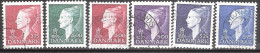 DENMARK   #   STAMPS FROM YEAR 1997 " STANLEY GIBBONS  1092 -1094 1098 1099 1101  " - Unused Stamps