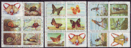 CUBA - KUBA - SNAILS - BUTTERFLIES - BIRDS - CHRISTMAS - **MNH - 1961 - **MNH - NO PAYPAL - Nuevos