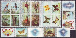 CUBA - KUBA - SNAILS - BUTTERFLIES - BIRDS - CHRISTMAS - **MNH - 1961 - **MNH - NO PAYPAL - Nuovi