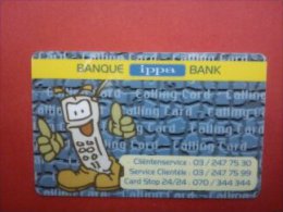 Intouch Ippa Bank Demo  2Photo´s Very Rare ! - GSM-Kaarten, Herlaadbaar & Voorafbetaald