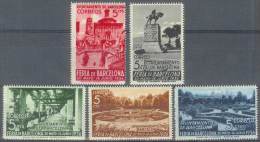 ESPAÑA/BARCELONA 1936 - Edifil #14/18 - MNH ** - Barcelona