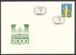 Czech Rep. / First Day Cover (2000/07) Praha: EUROPA 2000; Painter: Jean-Paul Cousin "The Building Of Europe" - 2000