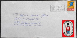 Denmark 1984 Letter  MiNr.801    ( Lot 2495) - Cartas & Documentos