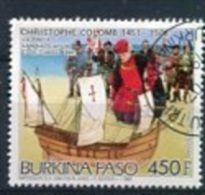 Burkina-Faso Y&T** N° 320 : Hommage à Christophe Colomb - Christopher Columbus