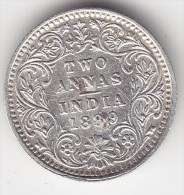 @Y@  INDIA  2 Annas   1889    (2625) - Indien