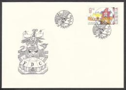 Czech Rep. / First Day Cover (2002/08) Praha: EUROPA - Circus - Cirque