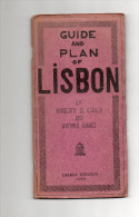 Guide And Plan Of Lisbon - Europa