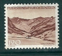 Liechtenstein 1944 SG 239 MM Balzers Valuntal - Neufs