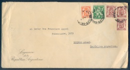 BELGIUM TO ARGENTINA CONSULAR COVER 1946 - Briefe U. Dokumente