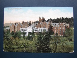 104 Years Old - Crieff Hydropathic, Perthshire. Vintage 1910 Postcard - Perthshire