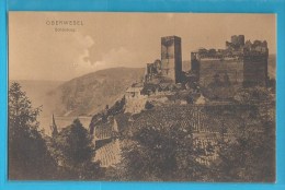 C.P.A. OBERWESEL - Schönburg - Oberwesel