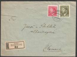 BuM0812 - Böhmen Und Mähren (1942) Neudorf Bei Ungarisch-Ostra - Ostrozska Nova Ves (R-letter) Tariff: 4,20K - Lettres & Documents