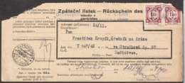 BuM0821 - Böhmen Und Mähren (1942) Raudnitz An Der Elbe - Roudnice Nad Labem / Ratschinowes - Racineves - Lettres & Documents