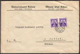 BuM0873 - Böhmen Und Mähren (1944) Sobotka - Sobotka (letter) Tariff: 1,20K - Briefe U. Dokumente