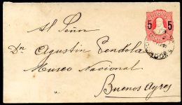 ARGENTINA CORDOBA CITY? TO BUENOS AIRES Postal Stationery 1891 VF - Entiers Postaux