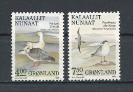 GROENLAND 1990  N° 187/188 **  Neufs = MNH Superbes Cote 6.75 € Faune Oiseaux Birds Fauna Animaux - Non Classés