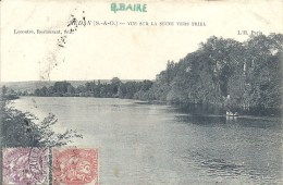 ILE DE FRANCE - 78 - YVELINES - MEDAN - Vue Sur La Seine Vers Triel - Medan