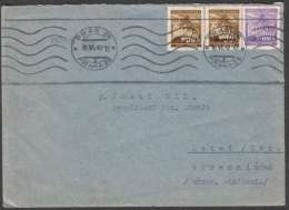 BuM0890 - Böhmen Und Mähren (1942) Prag 25 - Praha 25 (machine Postmark) Letter, Tariff: 1,20K - Lettres & Documents
