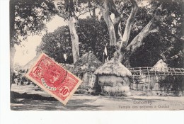 1910, CARTE , DAHOMEY, COTONOU  Pour La FRANCE, Yv  Seul 22, TEMPLE DES SERPENTS à OUIDAH /5095 - Brieven En Documenten