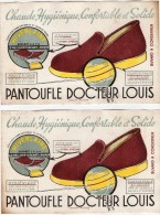 VP977 - ANGOULEME - Buvard - Pantoufle Docteur LOUIS X 2 - P