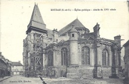 ILE DE FRANCE - 78 - YVELINES - HOUDAIN - Eglise Gothique - Abside - Houdan