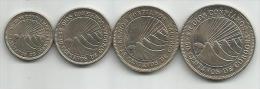 Nicaragua 5 - 10 - 25 - 50 Centavos 1954. High Grade - Nicaragua