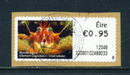 IRELAND - 2011  Post And Go/ATM Label  Squat Lobster  Used On Piece As Scan - Frankeervignetten (Frama)