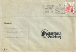 Motiv Brief  "Ackermann, Entlebuch"               1943 - Lettres & Documents