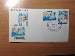 Sénégal FDC 1er Premier Jour 1987 Cathédrale Du Souvenir Africain Religion Kathedrale Church Kirche Eglise - Sénégal (1960-...)