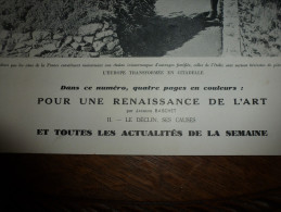 L' Illustration  1943 URSS (Kouban,Novorossisk );Guerre"mines ;Renaissance-ART;Vitrail Effigie Pétain; Danse Religieuse - L'Illustration