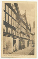 Derby House (Stanley Palace) Chester, 1913 Postcard To Edie Schofield - Chester