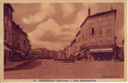 43 - HAUTE LOIRE - Yssingeaux - Place Maréchal Foch - Carte Animée - Yssingeaux