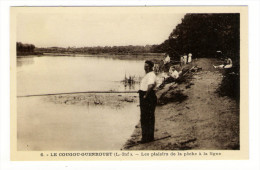 LOIRE-INFERIEURE  /  LE  COUGOU - GUENROUET  /  LES  PLAISIRS  DE  LA  PÊCHE  À  LA  LIGNE  /  Edit.  PANIER  N° 6 - Guenrouet