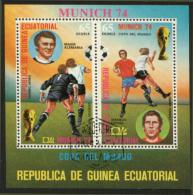 Äquatorial Guinea / Equatorial Guinea -  Block Gestempelt / Used (V554) - 1974 – Germania Ovest