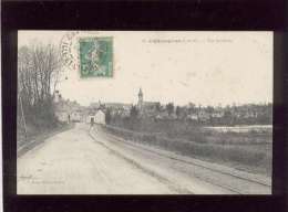 35 Chateaugiron Vue Générale édit. Sorel N° 35 Rails Du Tramway , Chemin De Fer - Châteaugiron