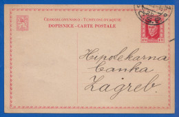 Tschechien; PC Dopisnice, Carte Postale 1,5 Koruny; 1927 - Ansichtskarten