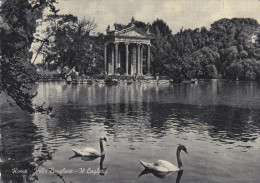 Roma - Villa Borghese (animata)( Viaggiata X Germania Il 18/4/1954) - Parken & Tuinen