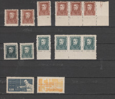 Yvert 583 Et 584A ** Neuf Sans Charnière En  Plusieurs Exemplaires Petite Adhérence Sur Deux Timbres - Unused Stamps