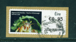 IRELAND - 2010  Post And Go/ATM Label  Hermit Crab  Used On Piece As Scan - Automatenmarken (Frama)