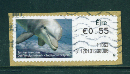 IRELAND - 2010  Post And Go/ATM Label  Bottlenose Dolphin  Used On Piece As Scan - Automatenmarken (Frama)